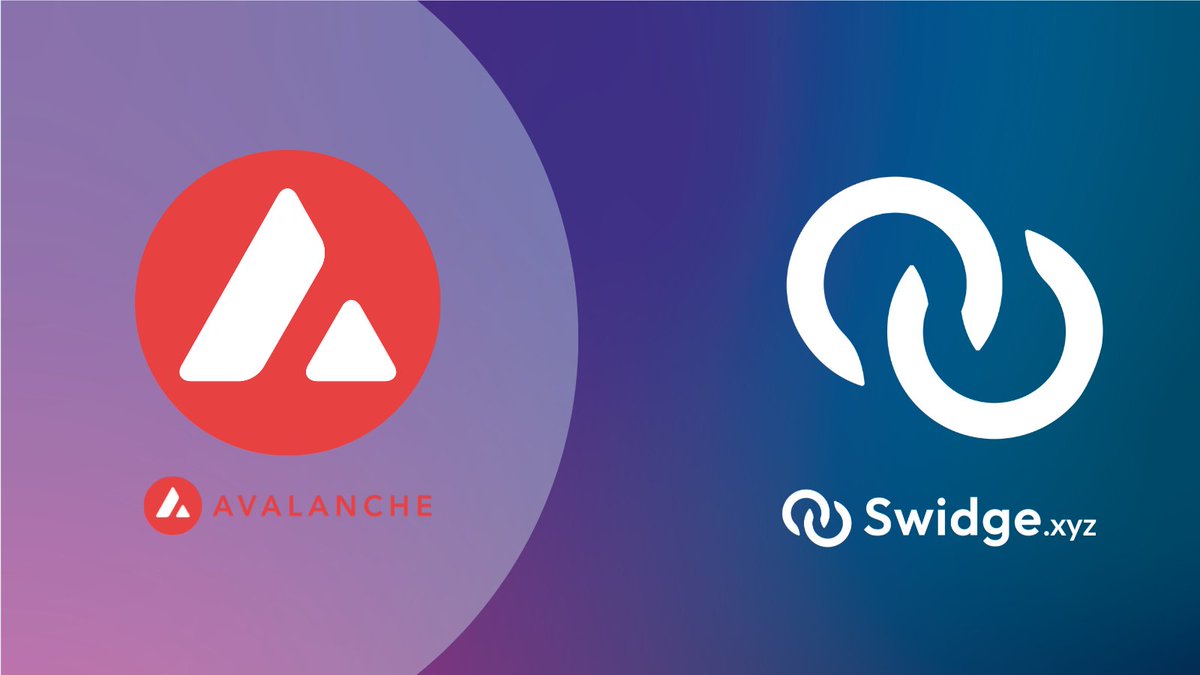 🚨We are LIVE 🚨
Swidge to @avalancheavax  now and explore the ecosystem. Just one click away. 

Avalanche has a unique approach to scaling by focussing on Subnets, check them out.  

We were kidding when we said the announcement Marathon is over, another one. 

#Avalanche #AVAX