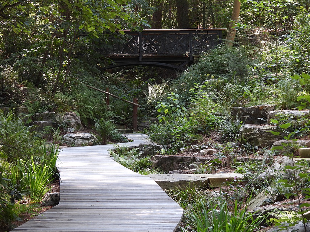 DukeGardens's tweet photo. #DukeGardens is open for normal hours today (8 a.m. to dusk) after yesterday's early closure due to the storm. Please drive safely and be mindful of potential storm damage if you're venturing out today. #DurhamNC PC: Blomquist Garden by #DukeStudent Aaron Siegle, class of 2026. https://t.co/b1FJAilLHr