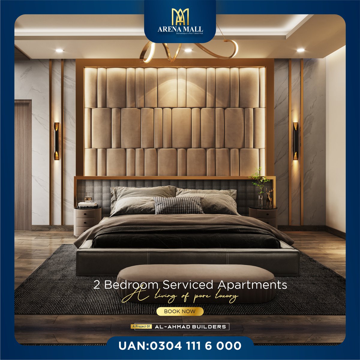 ArenaMallBWP's tweet photo. 2 bedrooms Apartments at Al Ahmad Builders Premium Project "ARENA MALL" https://t.co/AKkhAYQN1u
