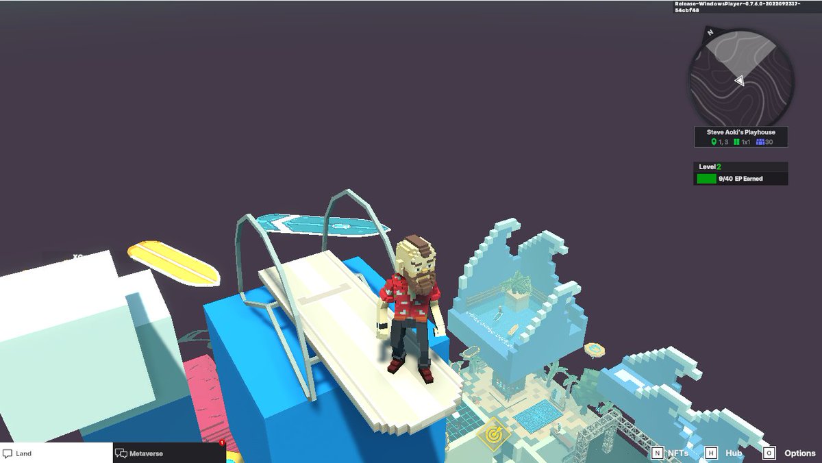 polawaks's tweet photo. @TheSandboxGame @steveaoki I just participated in the #SandboxAlphaS3Giveaway for a chance to win 500 SAND! Found the high diving board in @steveaoki's Playhouse, check out my screenshot below!
👇 https://t.co/acP5CodDPW