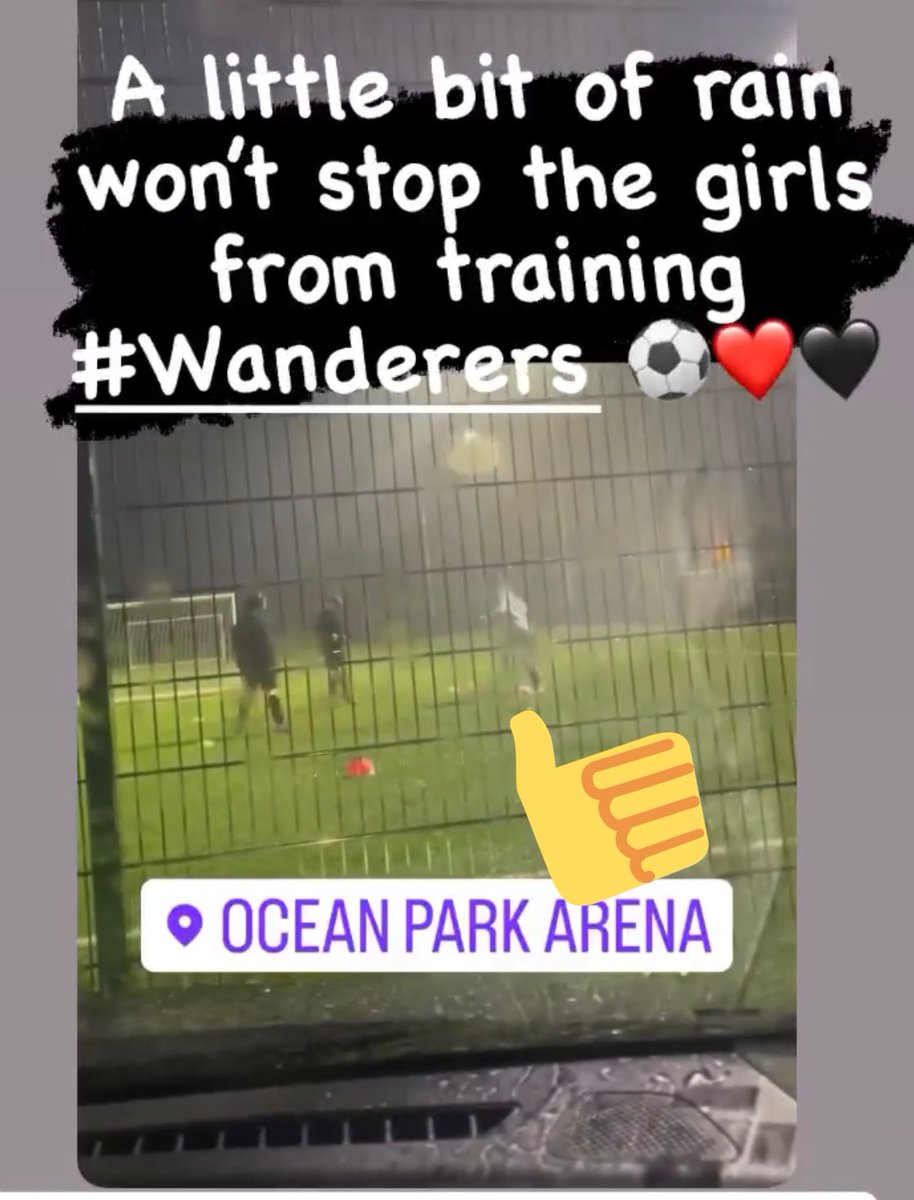E_mma7's tweet photo. If you haven’t played football in the rain you haven’t lived ☔️⚽️❤️🖤😀, Another evening well spent with the girls @dragonstraining @CardiffCityLFC #goodluckinyourgamestomorrowall ⚽️#extratraining #hardworkwillpayoff https://t.co/e34H11WsOm