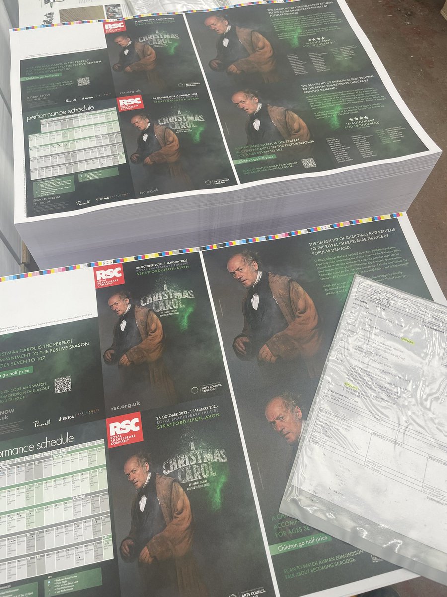 SMBLMOON's tweet photo. Hey @AdrianEdmondson I’m currently printing 20K RSC 4pp schedule’s. My Mother in Law is 87 in November and my Wife is desperate to bring her along. Thought I’d try my luck on Twitter.. 👀 #localprinters #doorstep #emmersonpress https://t.co/SUK0y8rDUi