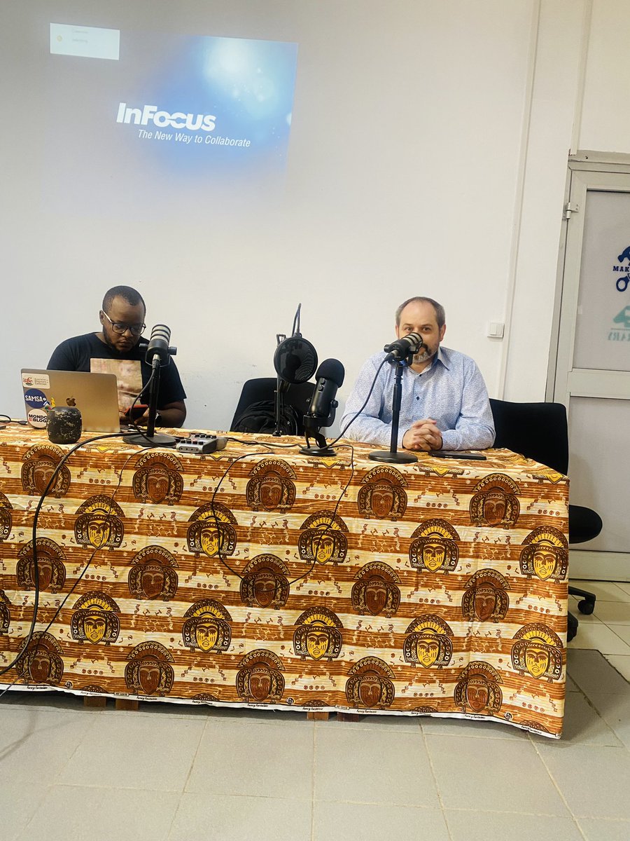 ThereseMinffih's tweet photo. #AfricaOSH2022 Matthieu Deffontaines and Rene Nkowa presenting a master class session on podcasting . Below is the link to follow live https://t.co/yvcjQ6ABvf @cedbcam @igemmakerere22 @LabMboa @openbioeconomy @VanisaNgumsie @ApsohaA @GOSHCommunity @ https://t.co/08AeUuq2b2