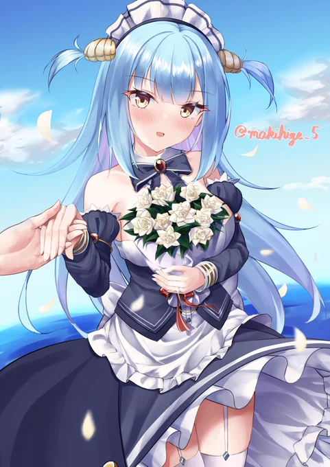 #アズールレーン 貴女がいたから、強くなれた。貴女がいたから、こんなにも幸せでいられた。どうかこれからも側で支えてくれますよう--本日は最愛の嫁艦、ネプさんとのケッコン4周年記念日でした。ということで改めて叫ばせていただきます。心の底から私は貴女が大好きだ、ネプチューンさん! 