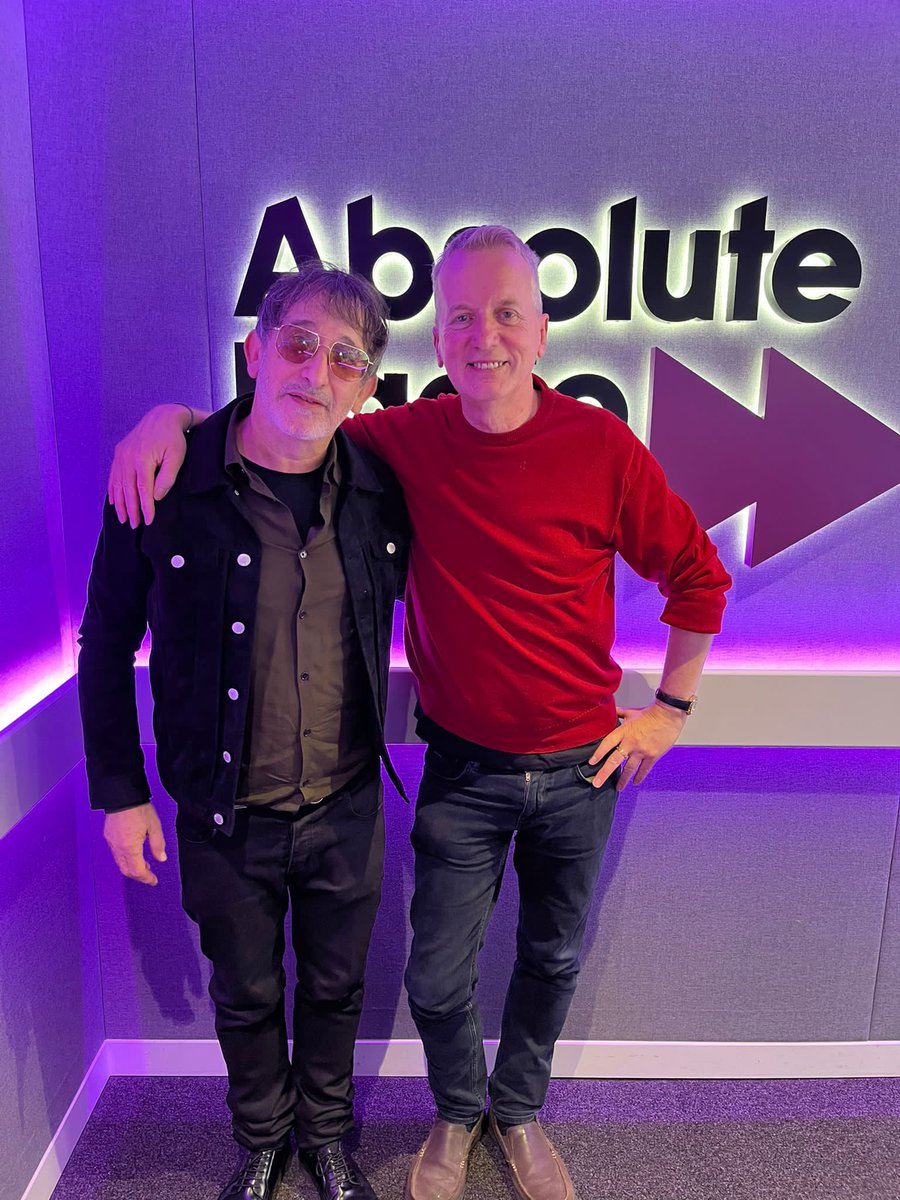 absoluteradio's tweet photo. ICYMI @FrankOnTheRadio was joined by Ian Broudie to announce a brand new version of Three Lions is on the way for the #WorldCup 🏴󠁧󠁢󠁥󠁮󠁧󠁿🦁 Catch up on the podcast 📱😎 https://t.co/fciSXKJKsb