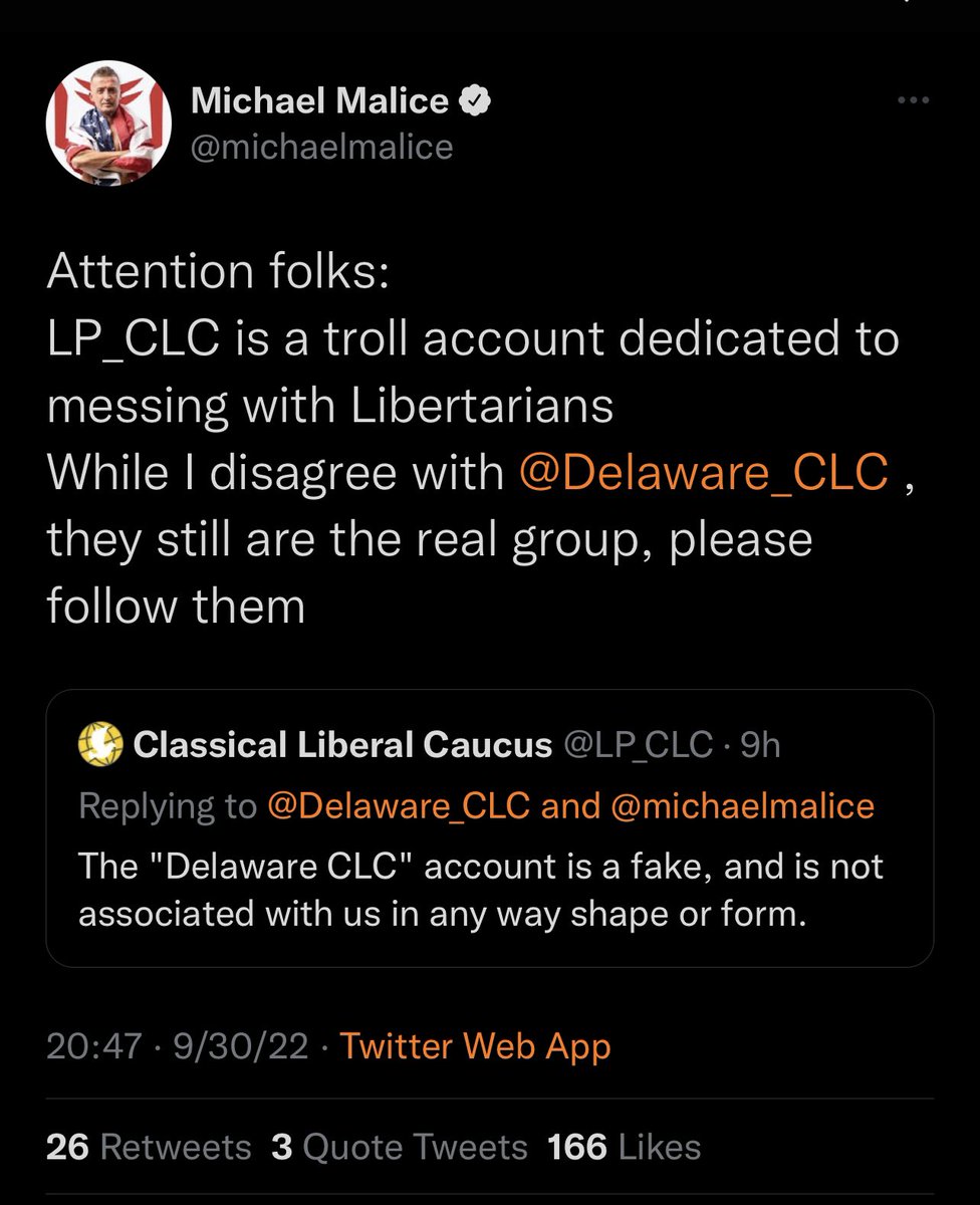 Delaware Classical Liberal Caucus tweet media