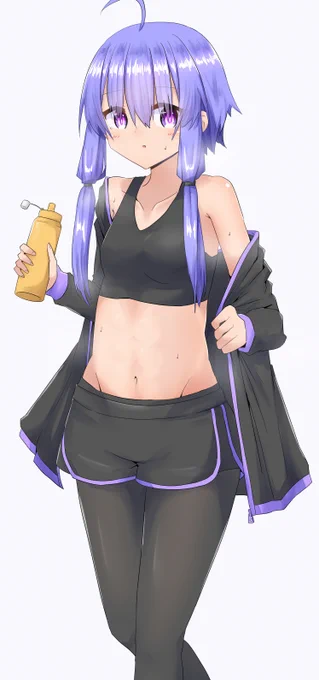 643/2310トレーニングするゆかりさん! 