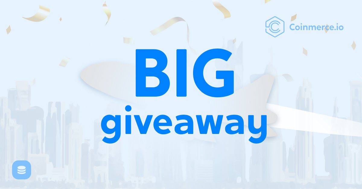 coinmerce's tweet photo. COINMERCE GIVEAWAY!

Om te vieren dat Coinmerce de hoogste percentages voor Earn in Europa hanteert, gaan wij een giveaway opzetten!
Het gaat om een prijs t.w.v. €4000,-!! 

Houd ons platform dus goed in de gaten om kans te maken. https://t.co/Mf7KRcVqD1