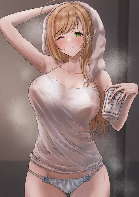風呂上りホカホカ佐藤!! 
