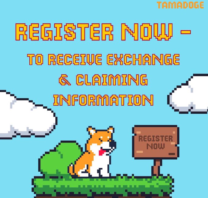 jamesSol12's tweet image. Welcome To The Tamaverse 🐕🚀
 🪙 Join The #TamadogeArmy!

Exclusive Nft token Airdrop :
opensea.io/collection/tam…

#tamadoge #nft #NFTs #tamaverse #eth #Web3 #Ethereum #playtoearn #NFTGiveaways #Crypto #wallet #airdrop #airdrops #NFTGiveaway #memecoin