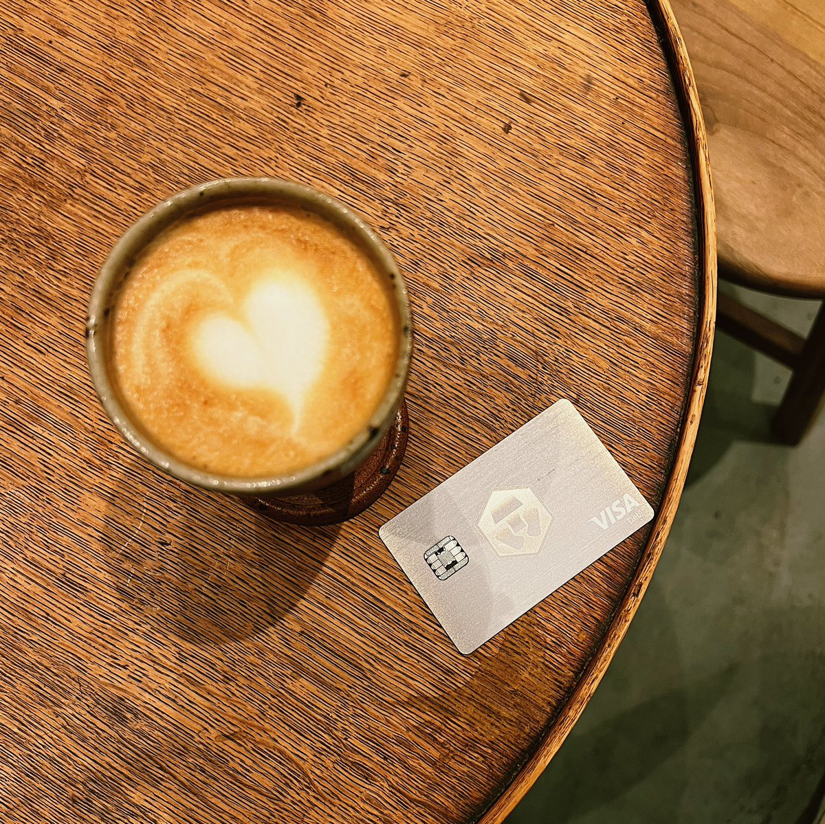cryptocom's tweet photo. gm #CROFam #InternationalCoffeeDay https://t.co/WmNt0AJU0m