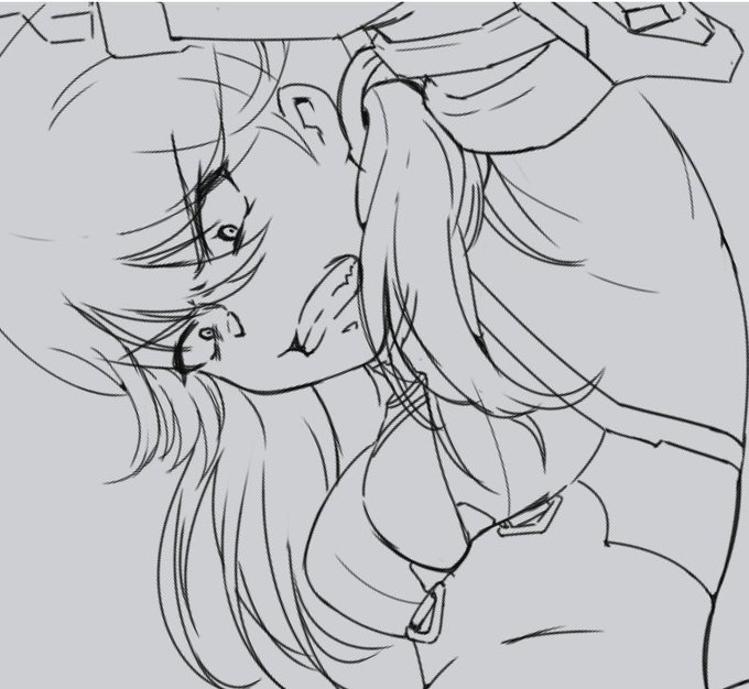 やっぱこういう表情は描いてて楽しいっすね 