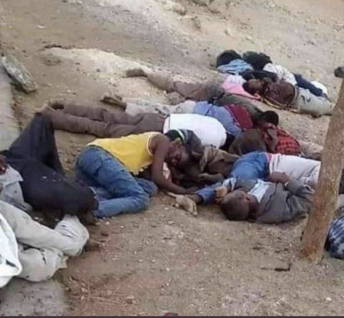 The ethnic Amhara of Ethiopia are facing genocide as we speak and the silence of the international community is deafening
#AmharaGenocide #AmharaUnderAttack #OLFterroristGroup #TPLFTerroristGroup #TPLFisTheCause #StopWarOnAmhara 
PoorAmhara farmers killing by OLF in Oromia Region