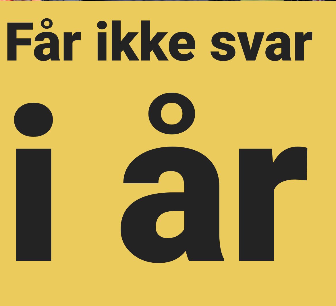 Må vente lenge på svar ser det ut til…