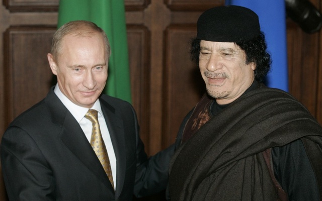 "If I was the President of Russia the time NATO invaded Libya, Muammar Gaddafi would still be alive because an invasion in any part of Africa by then would have meant an invasion in Russia " ~ Vladimir Putin