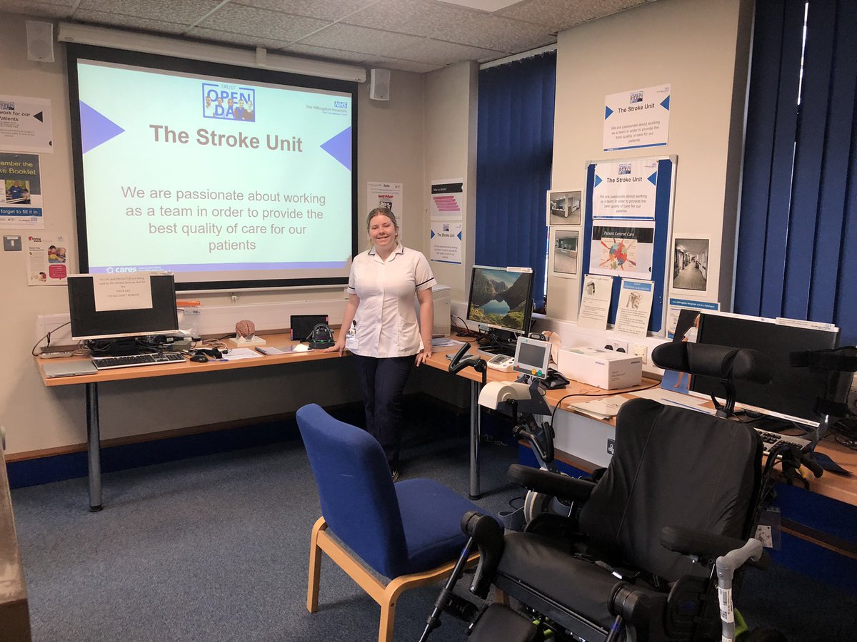 AweidB's tweet photo. Really impressed by my team of therapy staff @HillingdonNHSFT Stroke unit and education team @Bruneluni who within 24 hours notice helped organise a Stroke stall at the Hillingdon Open day to include rehab, education and research @BrunelPartners https://t.co/iQggoVVmM9