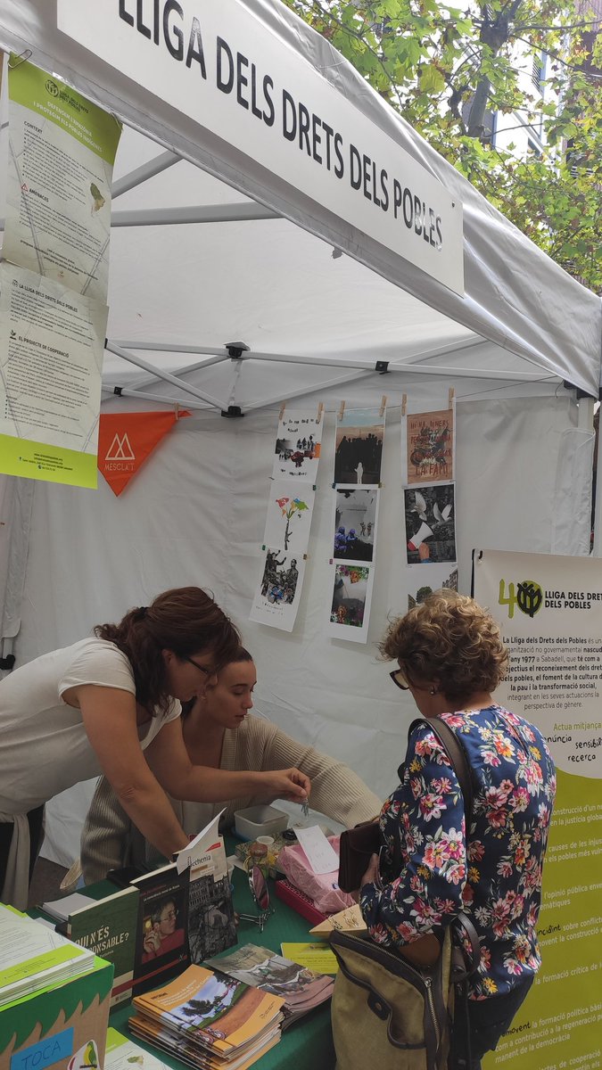 MESCLA'T 22
La Lliga treballant per la #pau, la cooperació al #Congo i #AmazoniaPeruana els #DDHH ... I seguim comptant amb vosaltres