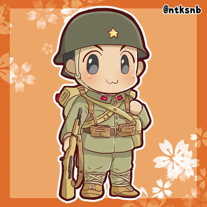 軍服の日、私も遅れたけどおびんじょします。再掲で申し訳なす〜。