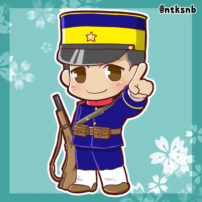 軍服の日、私も遅れたけどおびんじょします。再掲で申し訳なす〜。