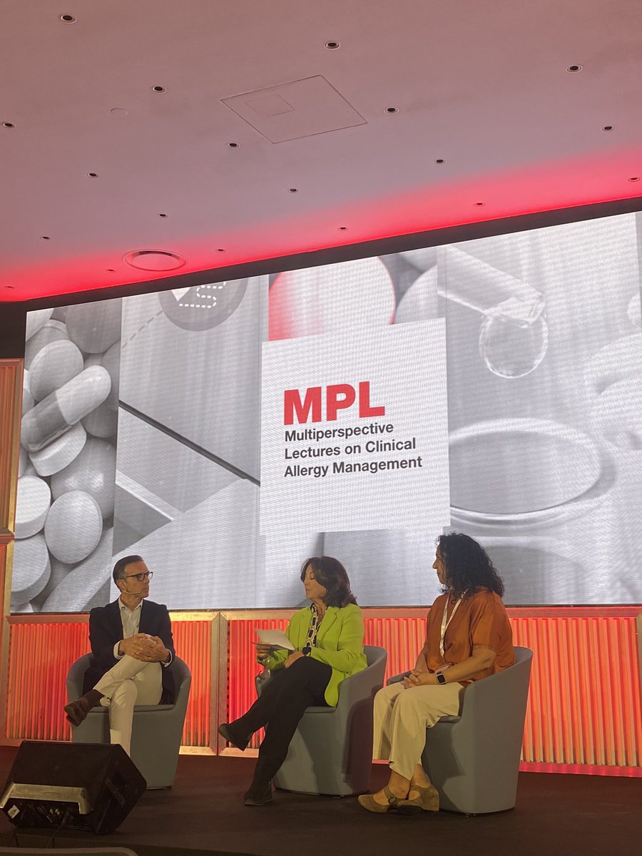 ¡Seguimos aprendiendo de las maestras y mentoras! Excelente presentación de alergia al huevo <a href="/montsealmon/">Montse Alvaro MD PhD</a> @MPL_AT