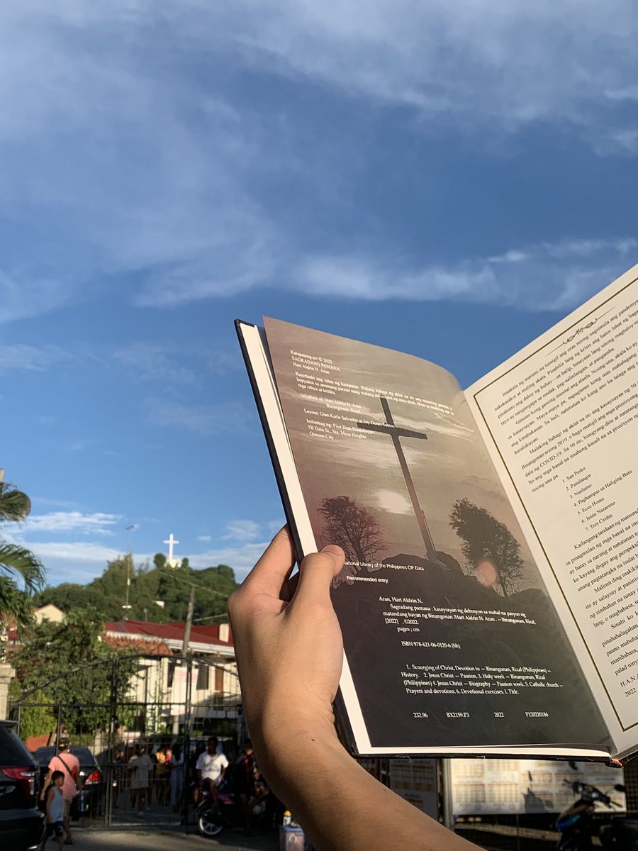 hnaran_'s tweet photo. PUBLISHED ✅

SAGRADANG PAMANA: Kasaysayan ng Debosyon sa Mahal na Pasyon ng Matandang Bayan ng Binangonan

Recognized by the National Book Development Board and National Library of the Philippines

ISBN and NIP CIP Data Recommended Entry 

Registered Author https://t.co/di329aJ7bw