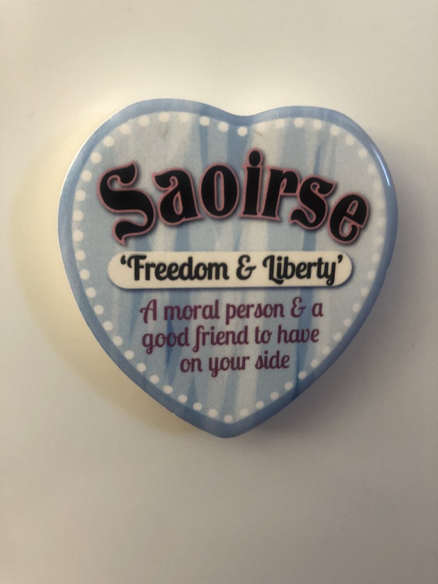 Dellane147's tweet photo. Only one Saoirse! https://t.co/Dq87uGNjLV