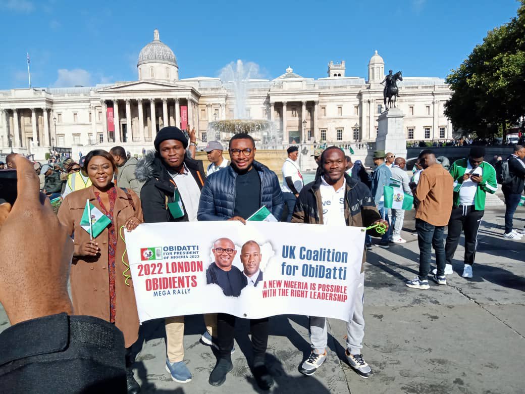 It’s also happening in London, just so you know. 😌 #4MillionMarch4PeterObi