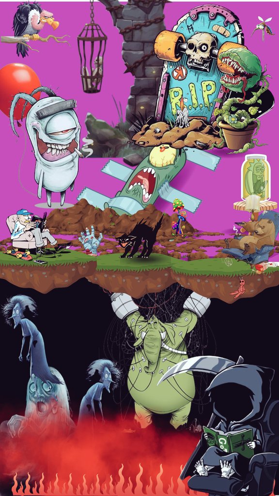 dun_nftarts's tweet photo. @toadeng Helloween time ☠️🎥🇧🇷 0.05 ETH💸 https://t.co/akF534JRzS