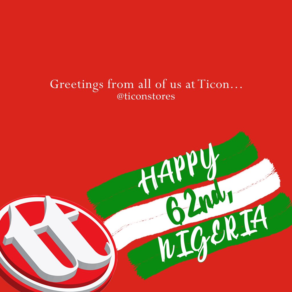 ticonstores's tweet photo. Wishing you a Happy Independence Day 2022! Today we cherish the ones who made our independence possible. Freedom is hard to get, but we were blessed to have it. Let's appreciate everything we have and celebrate the great miracle of freedom #HappyIndependenceDayNigeria https://t.co/WQZoFIvzZR