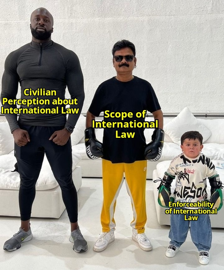 Me trying to explain international human rights law to civil society activists: