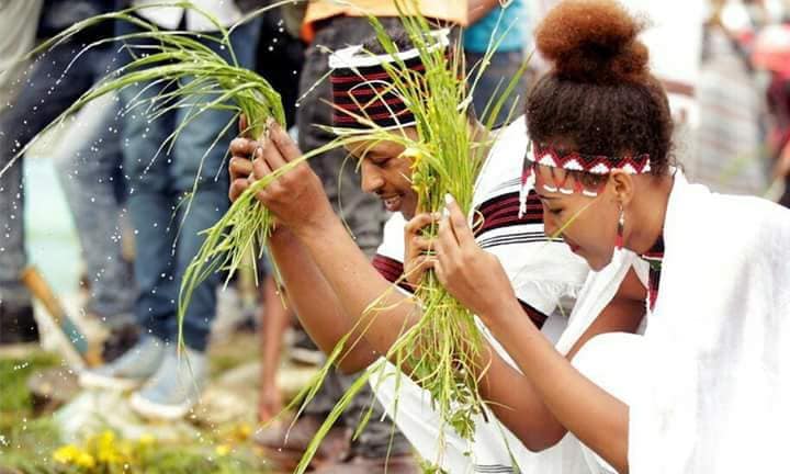 🇷🇺🇪🇹 Best wishes to the Oromo people and all Ethiopians from the Embassy of Russia on the occasion of the thanksgiving Irreechaa festival! 
We which you a happy and joyful celebration!