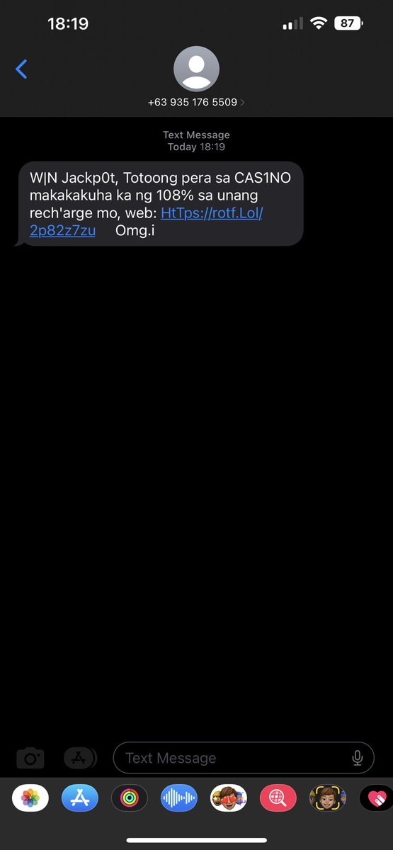 KooPALs's tweet photo. Thought these types of messages with url are being blocked by @enjoyGLOBE @talk2GLOBE? https://t.co/VJv2GiziNT