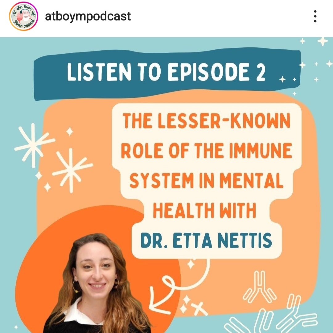 MariAntoniettaNettis (@ettanettis) on Twitter photo I am the first guest of At The Back Of Your Mind podcast🎧! We talk about Mental Health, Immunity, British vs Italians, Women in STEM and Brian May! Get ready! (find us on Instagram/Spotify)
<a href="/inspirethemind_/">Inspire the Mind ✍🧠</a> <a href="/atboympodcast/">ATBOYM Podcast</a> <a href="/womenofthewohl/">womenofthewohl</a> @ParianteLab
open.spotify.com/episode/1bKfKS… I am the first guest of At The Back Of Your Mind podcast🎧! We talk about Mental Health, Immunity, British vs Italians, Women in STEM and Brian May! Get ready! (find us on Instagram/Spotify)
<a href="/inspirethemind_/">Inspire the Mind ✍🧠</a> <a href="/atboympodcast/">ATBOYM Podcast</a> <a href="/womenofthewohl/">womenofthewohl</a> @ParianteLab
open.spotify.com/episode/1bKfKS…