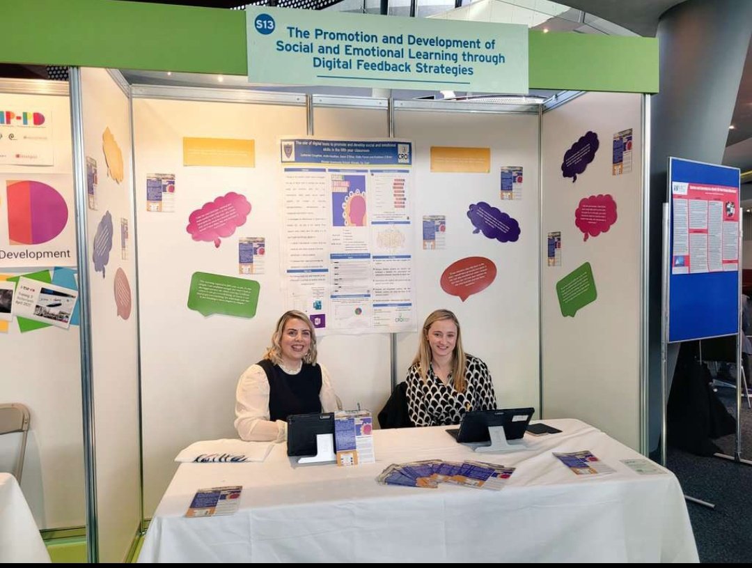 We are very proud of our two colleagues <a href="/CoughlanCA14/">Dr. Catherine Coughlan</a> and <a href="/Diane1256O/">Diane O’Shea</a> presenting at <a href="/FEILTE/">FÉILTE</a> today in <a href="/DCU/">Dublin City University</a> on 'The Promotion and Development of Social and Emotional Learning through Digital Feedback Strategies'. Everyone at KCS is very proud of your achievements.