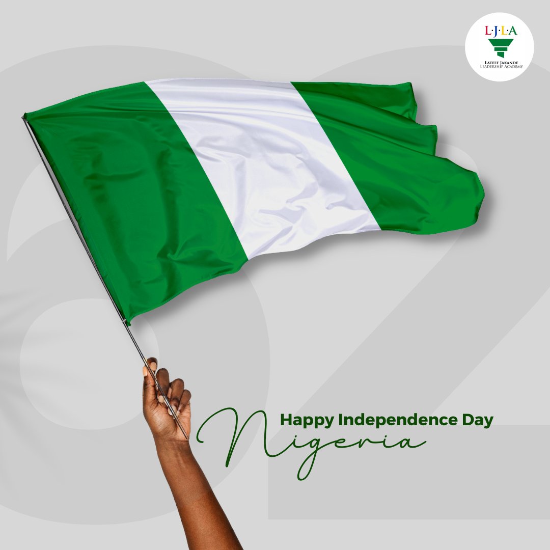 Happy Independence Day, Nigeria!

#independenceday #youthempowerment #nigerianyouth #nigerianjobs #ljlacademy #nationbuilding