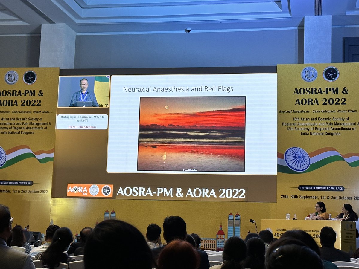 #aoraaosra22 <a href="/AoraIndia/">AORA India</a> <a href="/tsmurali/">Murali Thondebhavi</a> RED FLAGS IN BACKACHE
