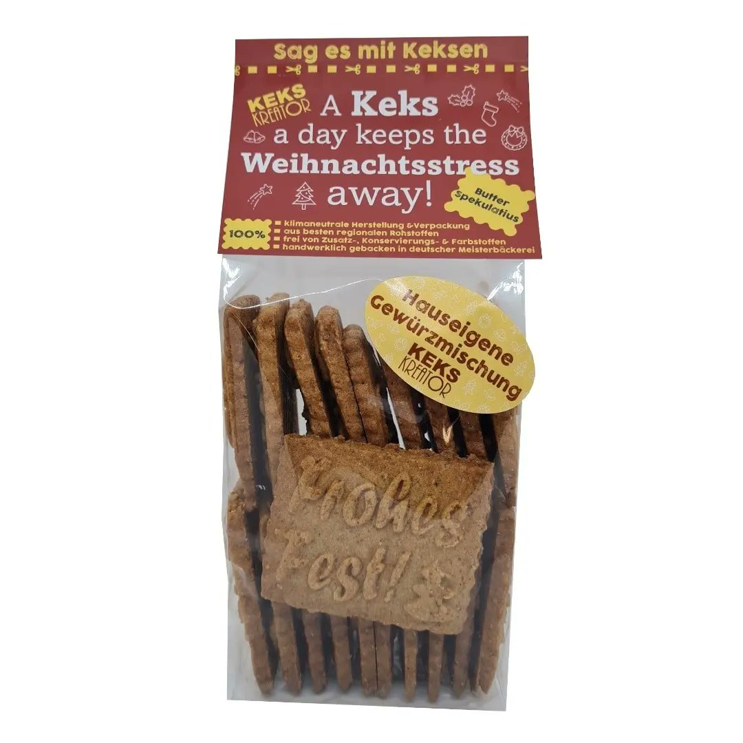 KeksKreator's tweet photo. Ab Oktober geht es jetzt richtig los! Unser Butter-Spekulatius mit hauseigener Gewürzmischung 🍪😍🏺 bei uns im Shop und bei allen Händler, die unsere Kekse führen 🤩👍 #Handwerk #Logokekse #sagsmitKeksen https://t.co/cHr8dhEy5w