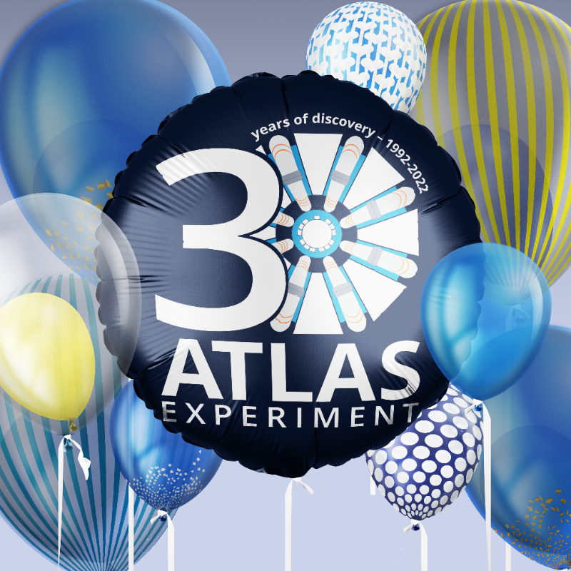 ATLASexperiment's tweet photo. The ATLAS Collaboration at @CERN is turning 30! 🎂

On 1 Oct 1992, thirty years ago today, we submitted our letter of intent to the LHC Experiments Committee - marking the start of a new era of scientific discovery. Check out our timeline to learn more!