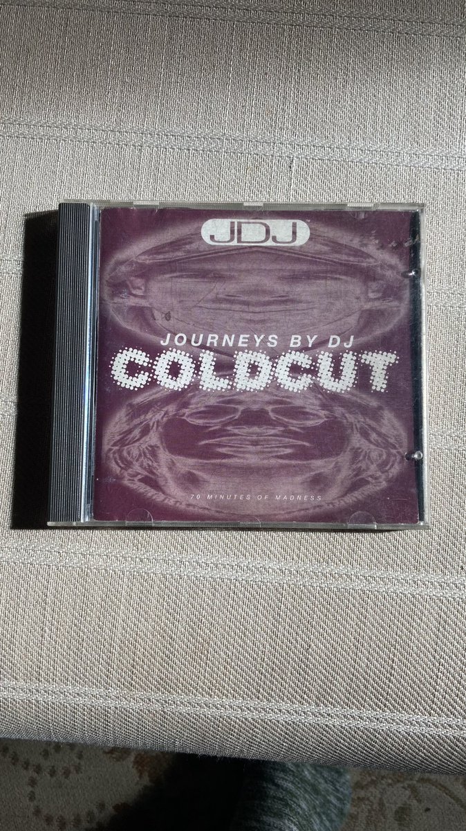 huwowen's tweet image. Saturday morning with the greatest mix CD ever made #coldcut #journeysbydj