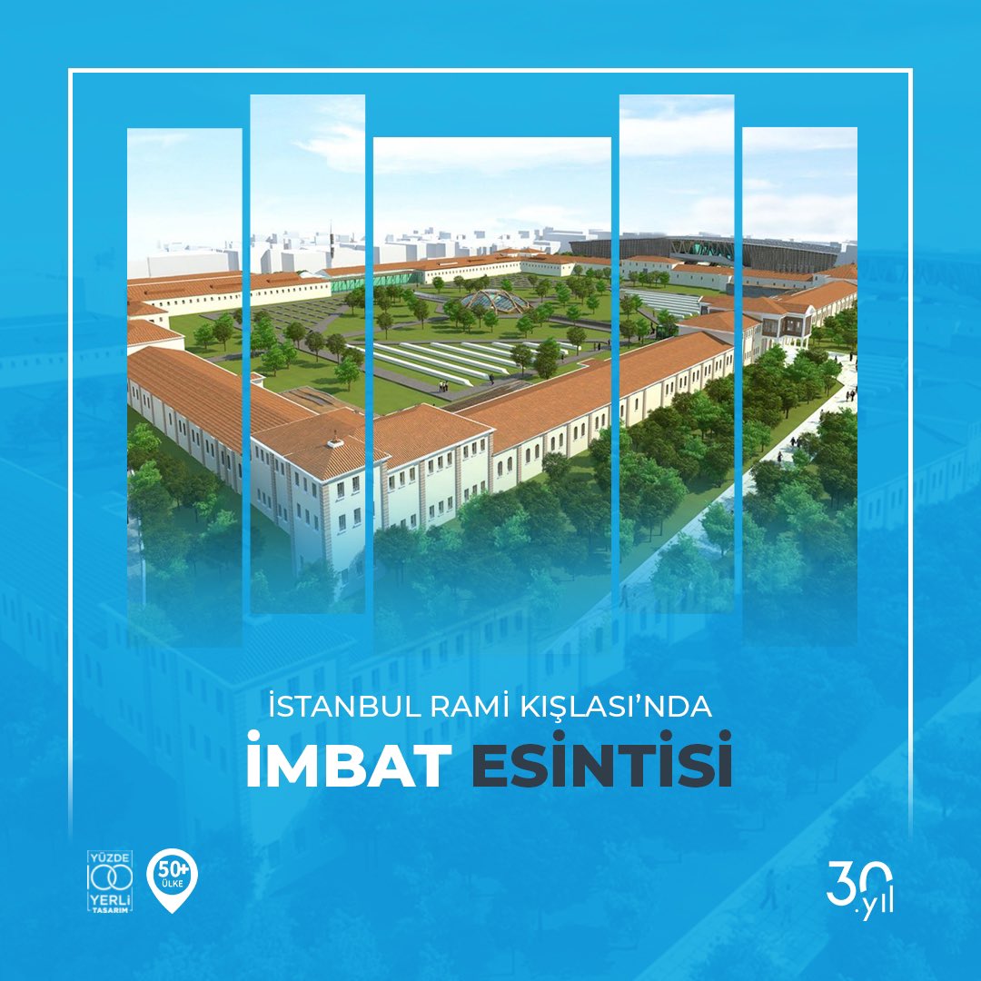 imbathvacr's tweet photo. Hassas kontrollü klimamız ile İstanbul’daki Rami Kışlası’nda #İmbat imzası var!
#hvacr #hvac #hvacsystem #hassaskontrollüklima #closecontrol #airconditioners #klima #soğutma #30yıl #originaldesign #yerliüretim #yüksekverim #yerlitasarım https://t.co/cxxjiHvfl6