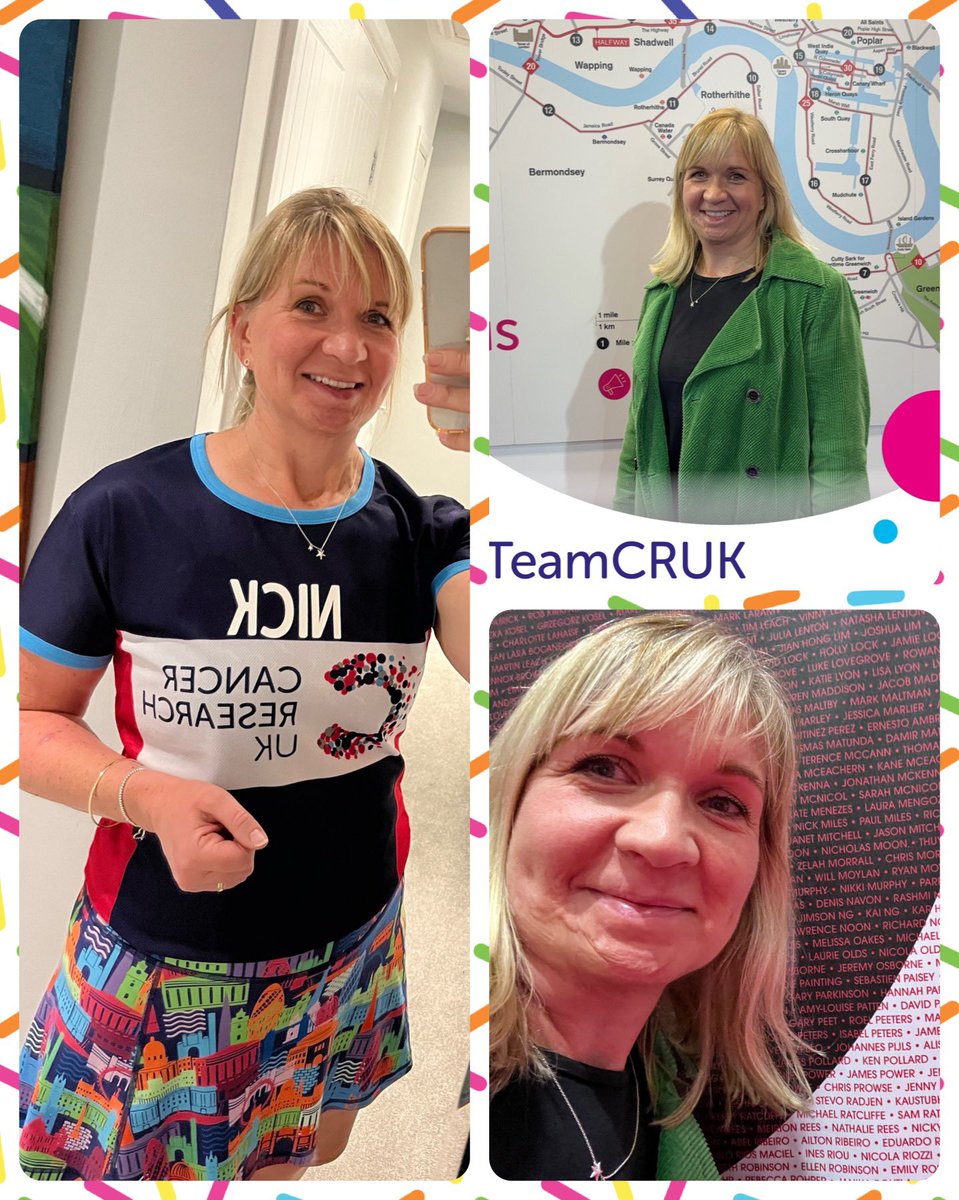 Ready for tomorrow…#LondonMarathon #CRUK