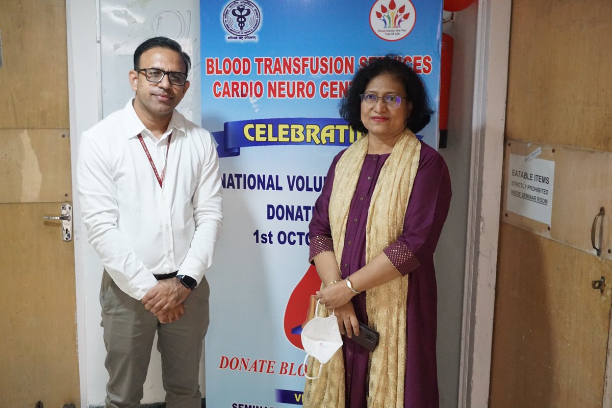 drgpatidar's tweet photo. National voluntary blood donation day program 2022
Thanks to all blood donors and camp organisations 🙏🏻🙏🏻🙏🏻🩸🩸🩸🅰️🅱️🆎🅾️@aiims_newdelhi @arorasatyam12 @DrVijayKumawat1 @Yashasw44197430 #NationalVoluntaryBloodDonationDay https://t.co/F5pWp7ikCW