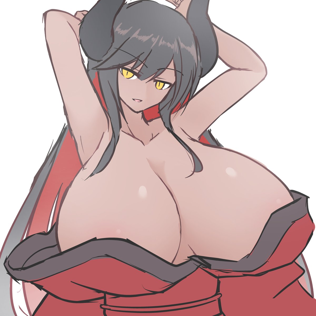 最近裏垢でこのキャラに言及すること多いし描いとこうみたいな 