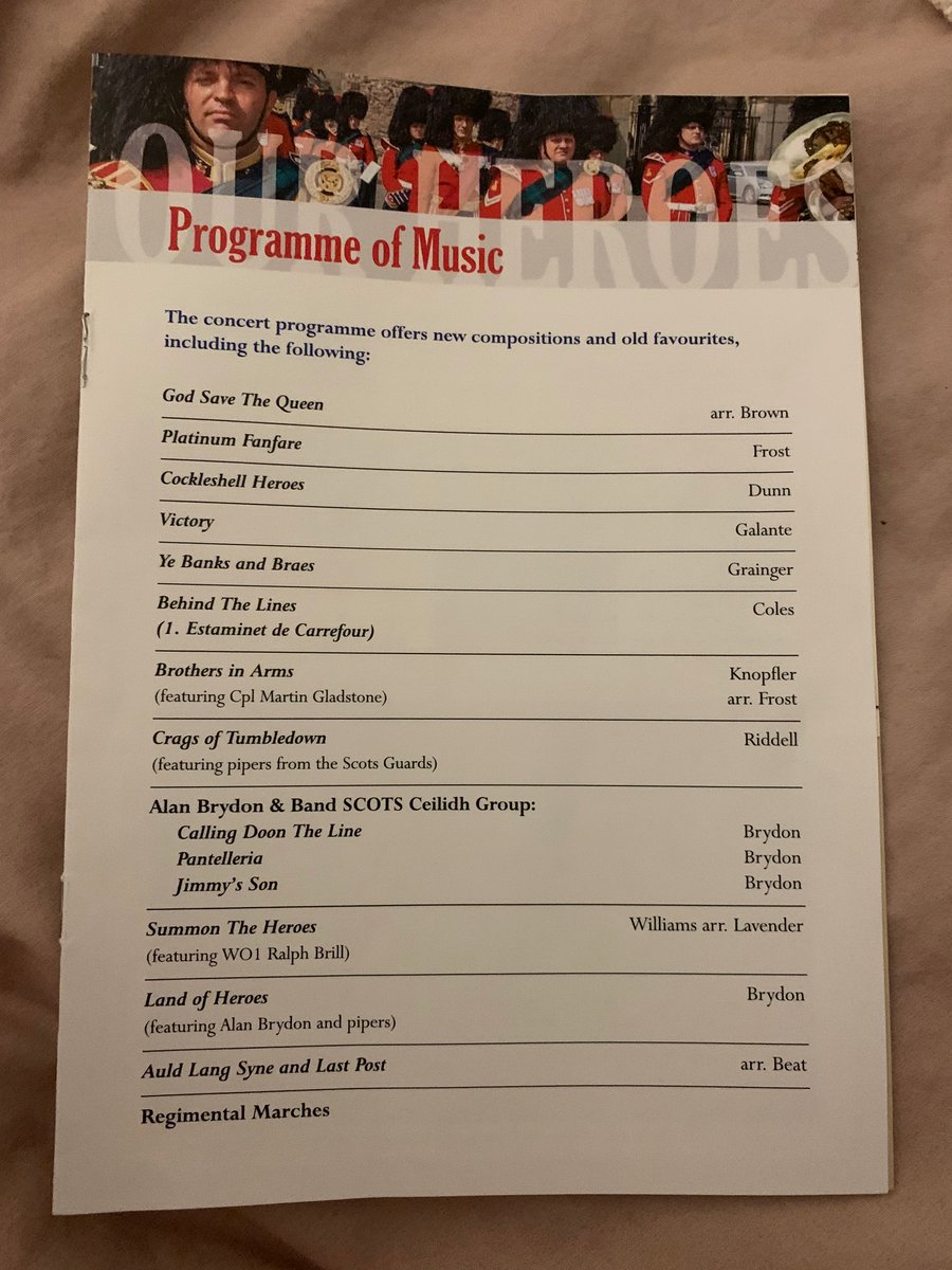 DoranTimson's tweet photo. Delighted to attend the Poppyscotland’s Celebrating Our Heros concert over at Howden Park, It was absolutely phenomenal. Thank you for such an amazing evening Alan Brydon and The Band of The Royal Regiment of Scotland.❤️💙🇬🇧 https://t.co/ar0bGLCSxB