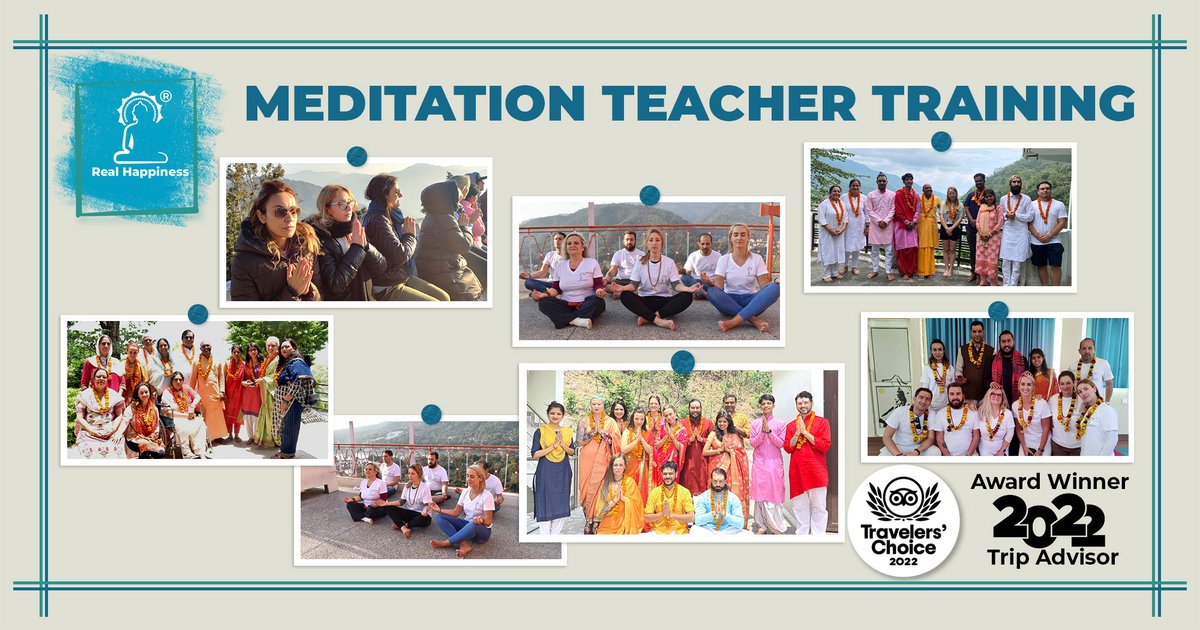 realhappiness_'s tweet image. Meditation Teacher Training in India  2022.

@realhappiness_ 
#meditation #meditationclasses #meditationcourse #meditationpractice #realhappiness #tripadvisor
