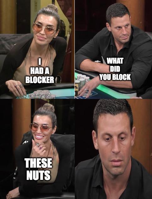 JeromyPadgett's tweet photo. I love me some poker drama. #hustlerlive #bobbi #gman #callthebluff #igotablocker #blockers #jackhigh #ellixpowers #superpowers #soulread #poker #livestream #stream #hustlercasino https://t.co/knAhBxHHfT