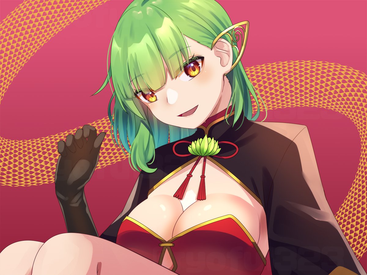 「【お知らせ】翠花じゅりあ様()の衣装をお仕立てさせて頂きました!本日22時より初」|りょふ彦@絵仕事募集中のイラスト