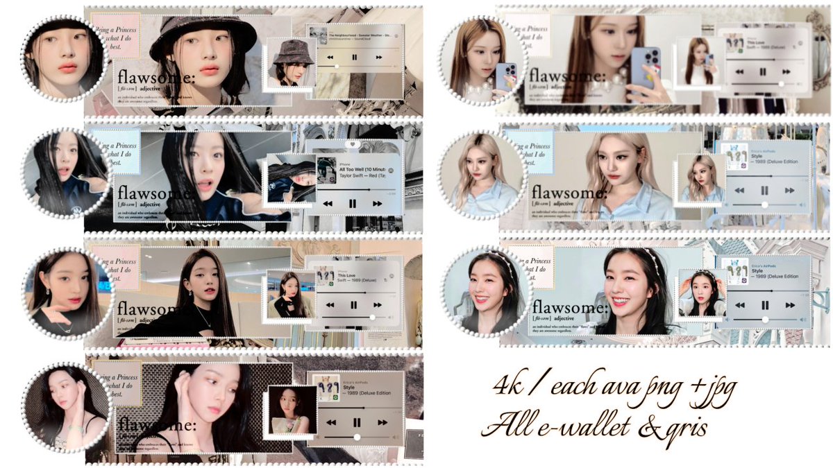 Help rt? Thank you! 

Haloo ada layout ready stock gg nih kak, avail minji hanni wony karina winter ningning irene. 4k/each 

#zonauang