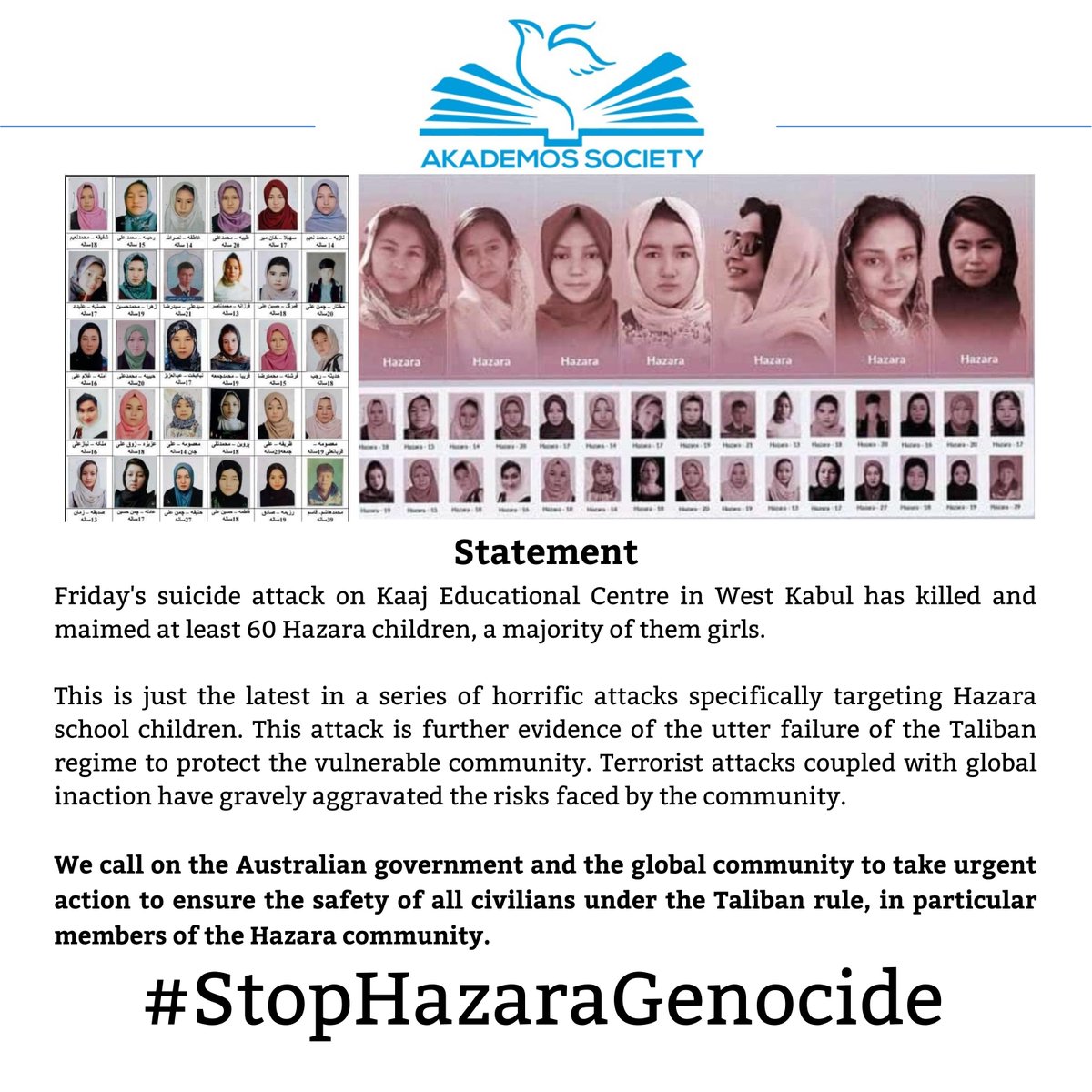 #StopHazaraGenocide
