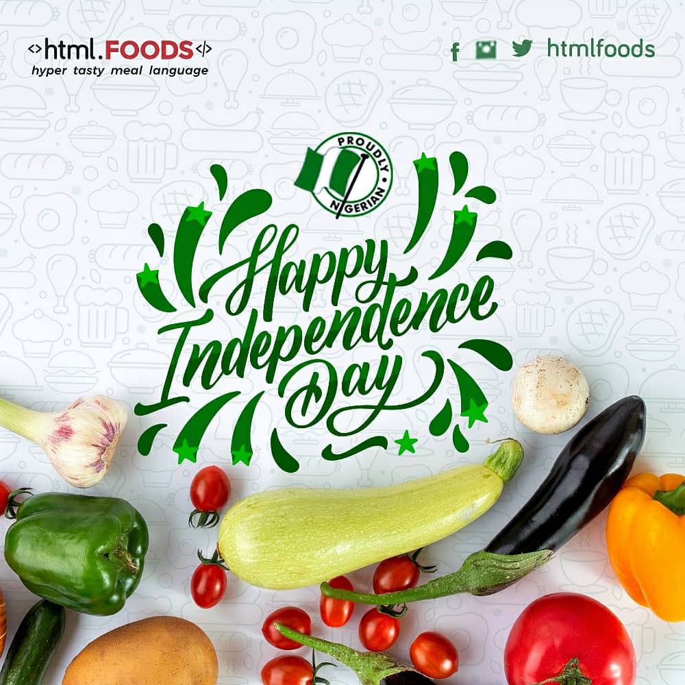 htmlfoods's tweet photo. Happy New Month Fam.⠀
⠀
Happy Independence Day⠀
🎉🥳💃😋🥳🥳⠀
🇳🇬🇳🇬🇳🇬🇳🇬🇳🇬🇳🇬
⠀
Today, we remember our heroes past. But we also acknowledge that we need you to stay alive so we can feed tomorrow's nation builders 💪🇳🇬 💪🇳🇬💪🇳🇬💪🇳🇬 💪🇳🇬💪
#htmlfoods #IndependenceDay2022 https://t.co/lxlccfS6HI